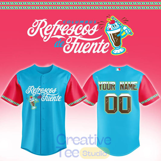 Columbus Clingstones Refrescos de Fuente 2026 Custom Jersey