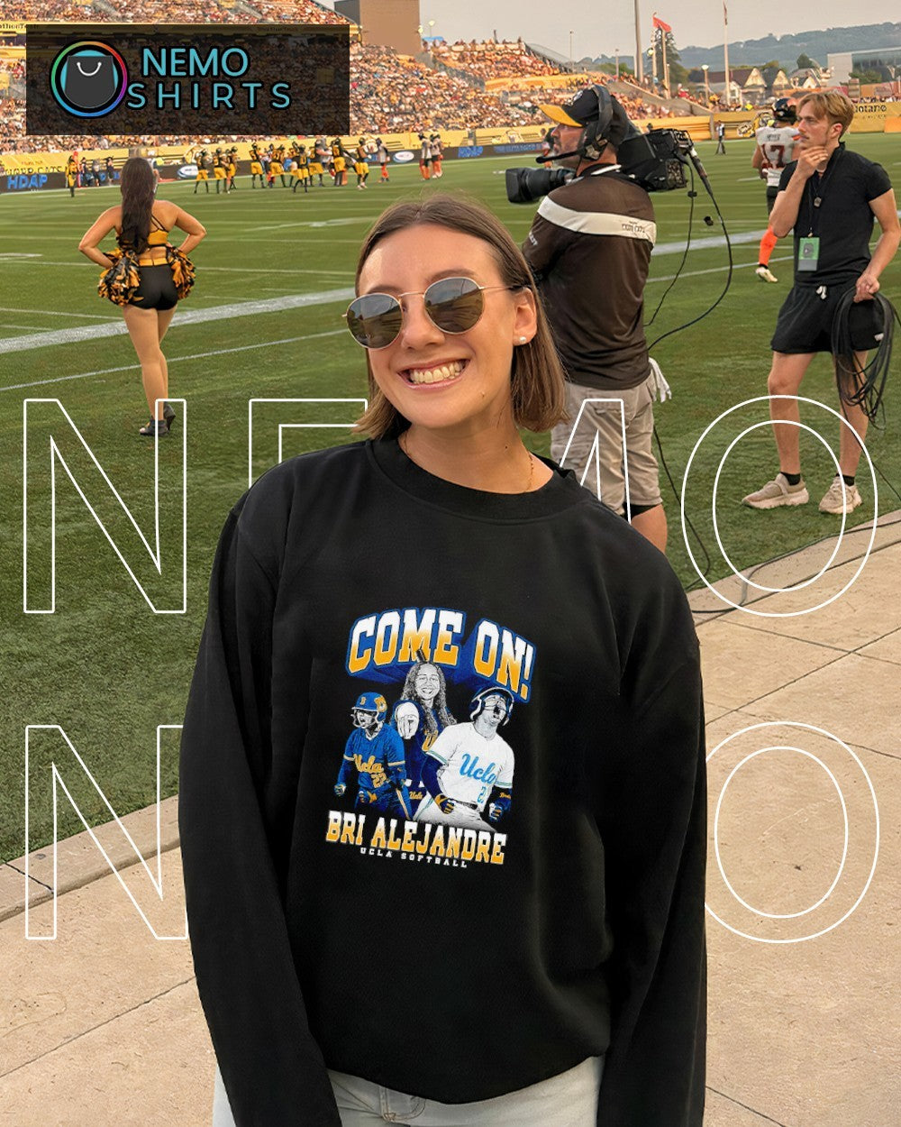 Come on Brianah Alejandre Ucla Bruins softball shirt