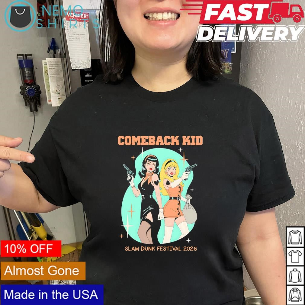 Comeback Kid the Slam Dunk Festival 2026 shirt