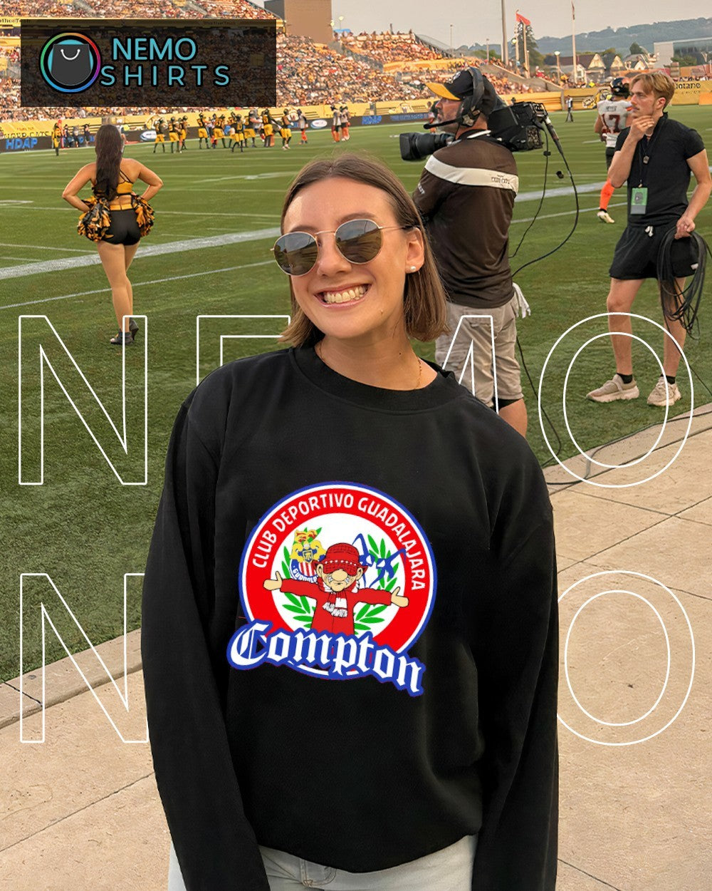 Compton Rojiblanco club deportivo guadalajara shirt