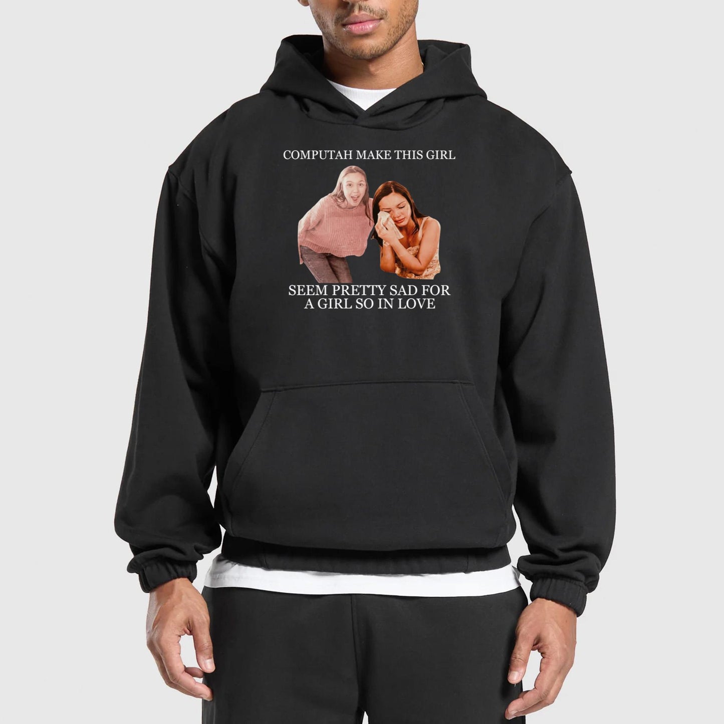 Computah Make This Girl Seem Pretty Sad For A Girl So In Love Shirt