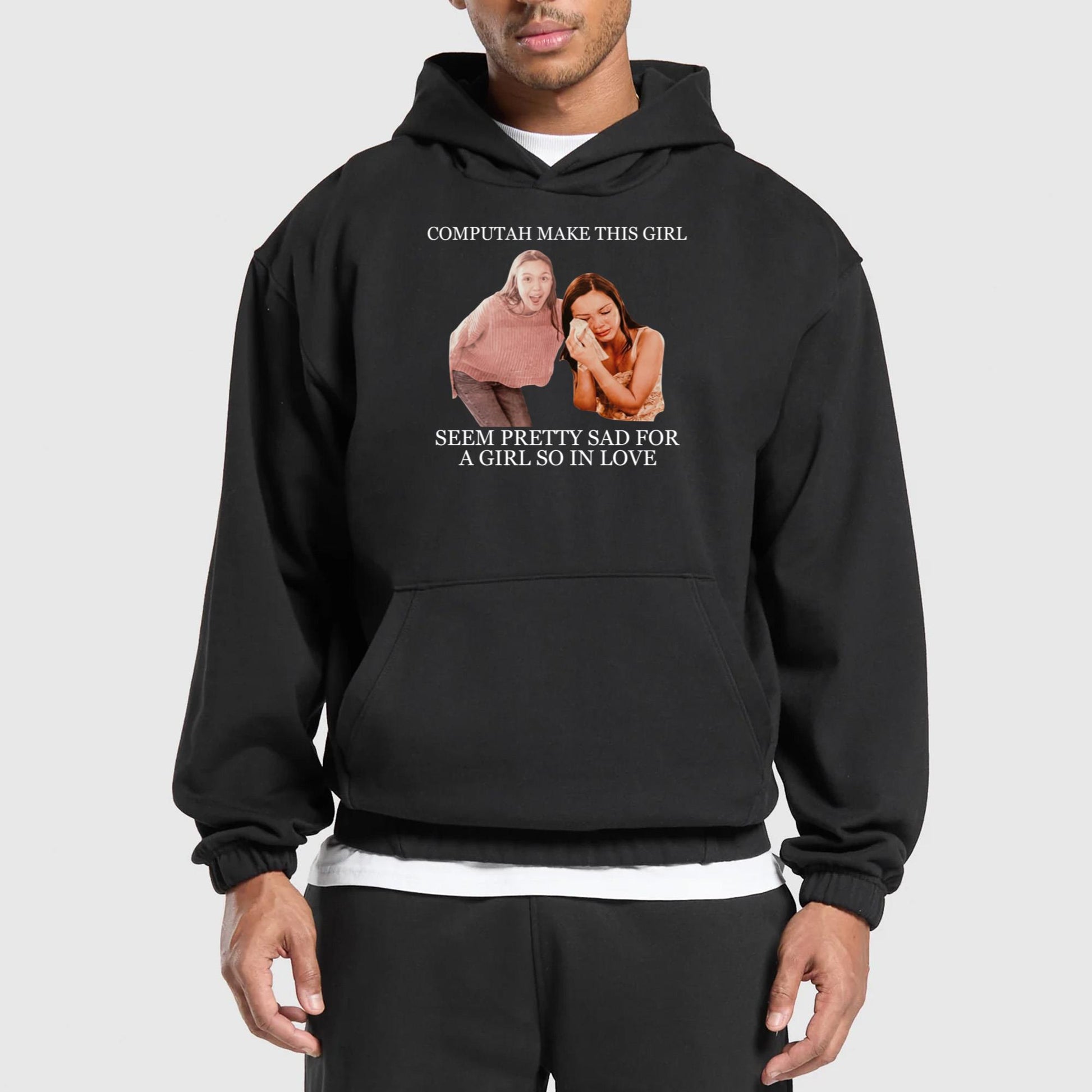 Computah Make This Girl Seem Pretty Sad For A Girl So In Love Shirt