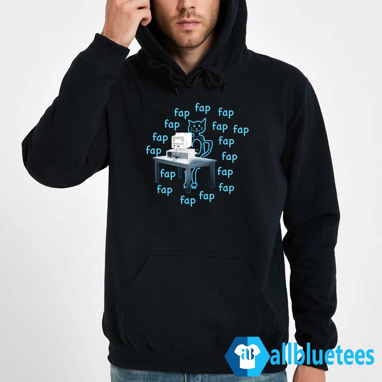 Computer Cat Fap Fap Shirt
