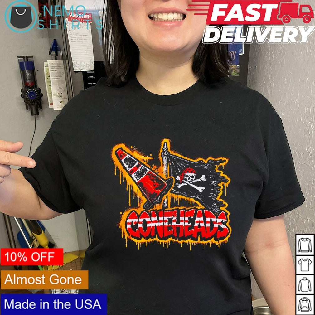 Cone heads Pittsburgh Pirates shirt
