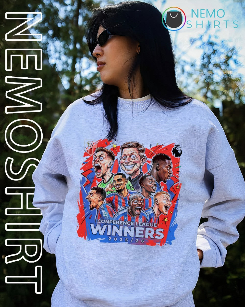 Conference League winners 2025 26 Crystal Palace shirt
