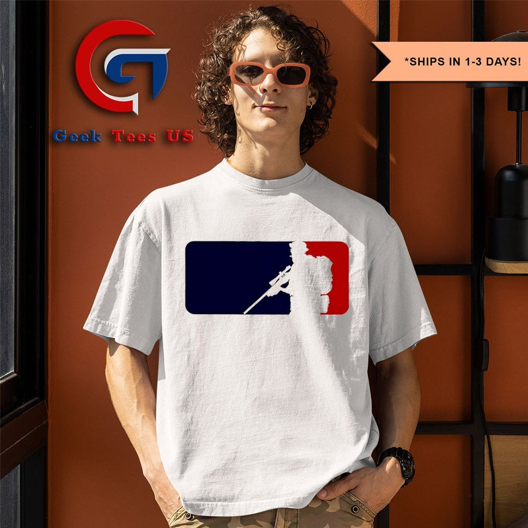 Cool MLB Sniper logo shirt