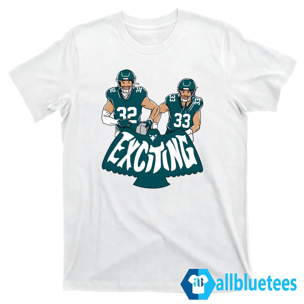 Cooper DeJean And Reed Blankenship Exciting Whites Shirt