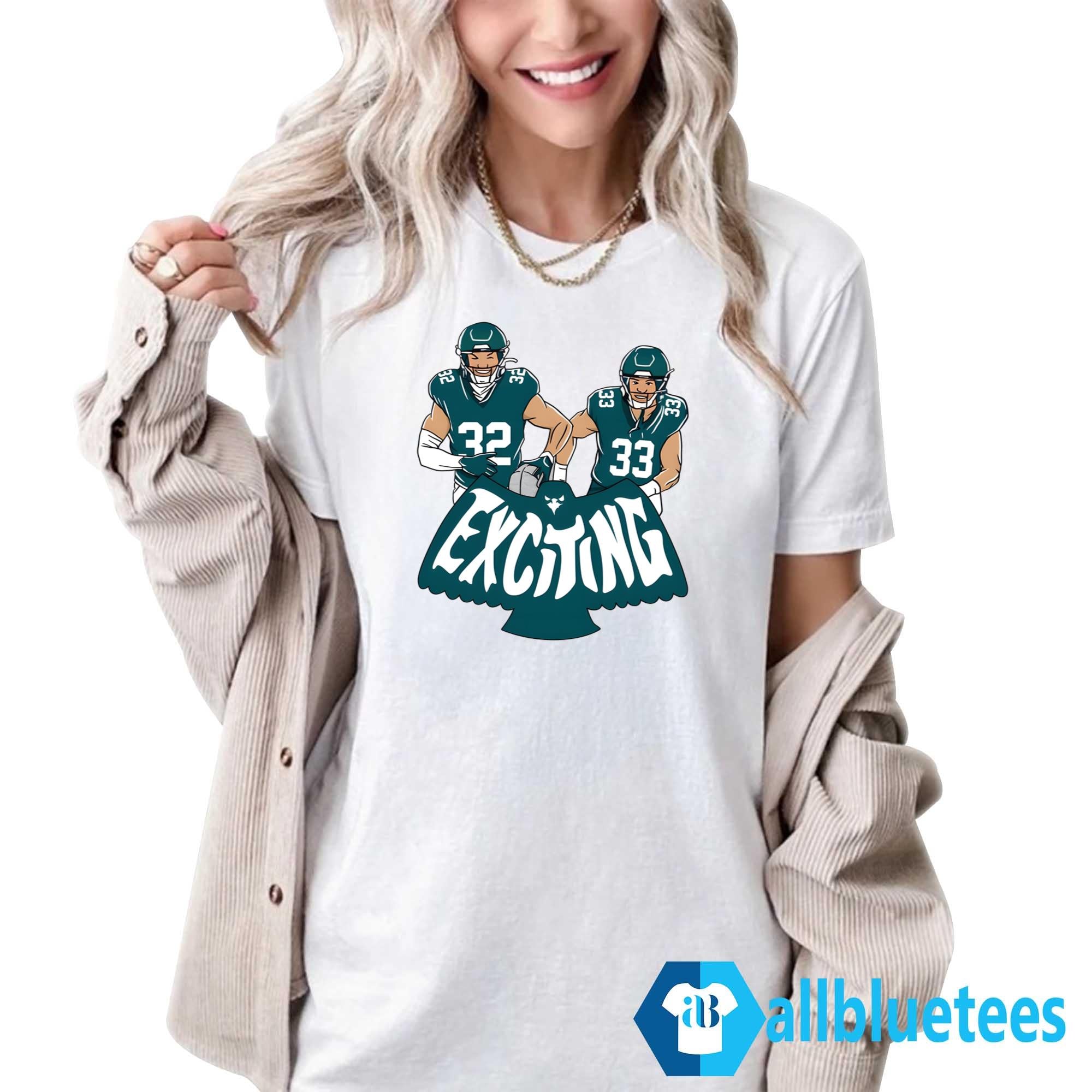 Cooper DeJean And Reed Blankenship Exciting Whites Shirt