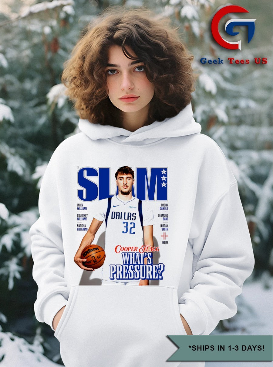 Cooper Flagg Dallas Mavericks basketball newest cover of Slam shirt
