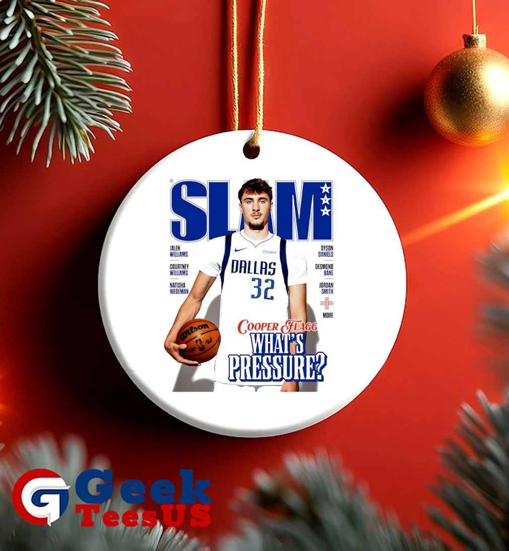 Cooper Flagg Dallas Mavericks basketball newest cover of Slam shirt