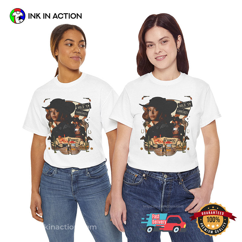 Cowboy Carter Act II Beyonce Western Style T-shirt