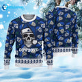 Cowboys Skull Christmas Ugly Sweater