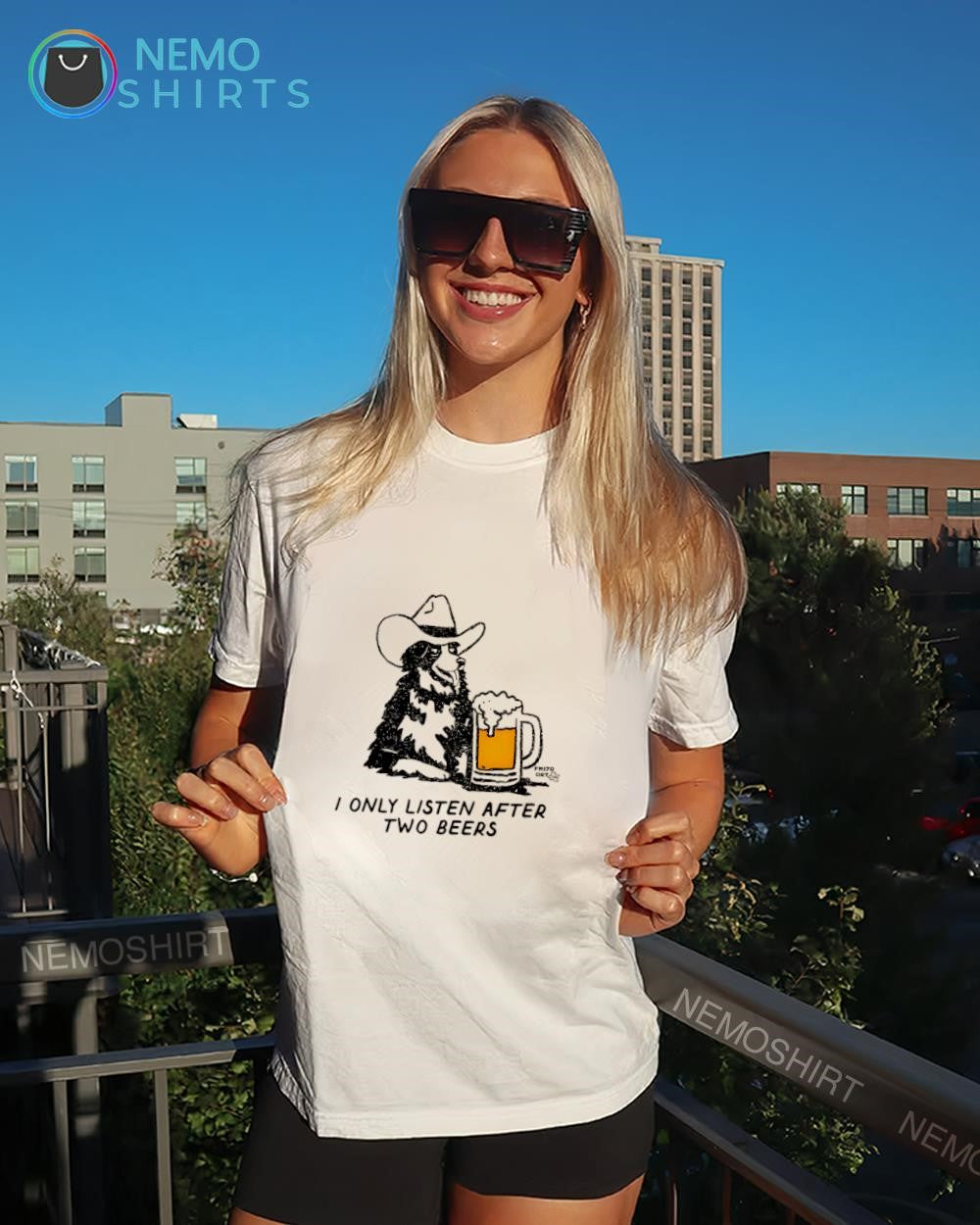 Cowdog I only listen after two beers shirt