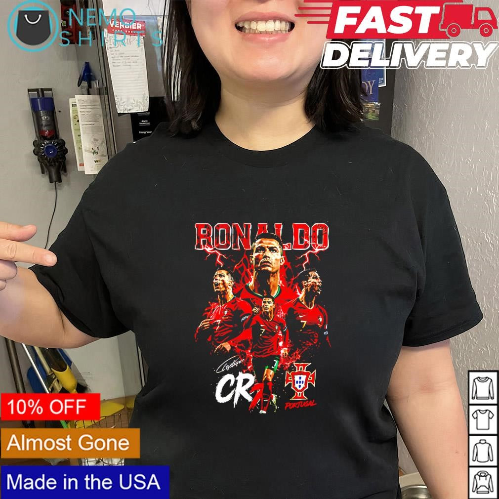 Cristiano Ronaldo Portugal FC CR7 graphic shirt