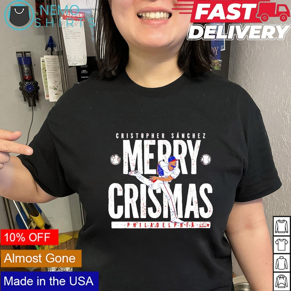 Cristopher Sanchez Philadelphia Merry Crismas shirt