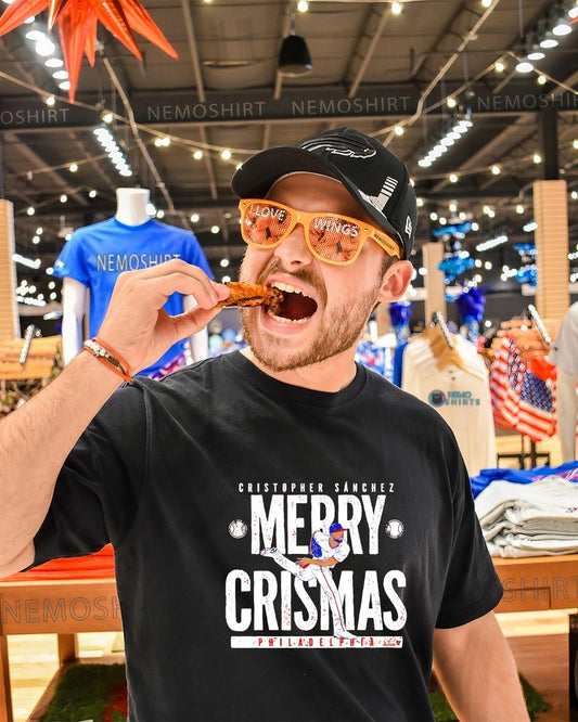 Cristopher Sanchez Philadelphia Merry Crismas shirt