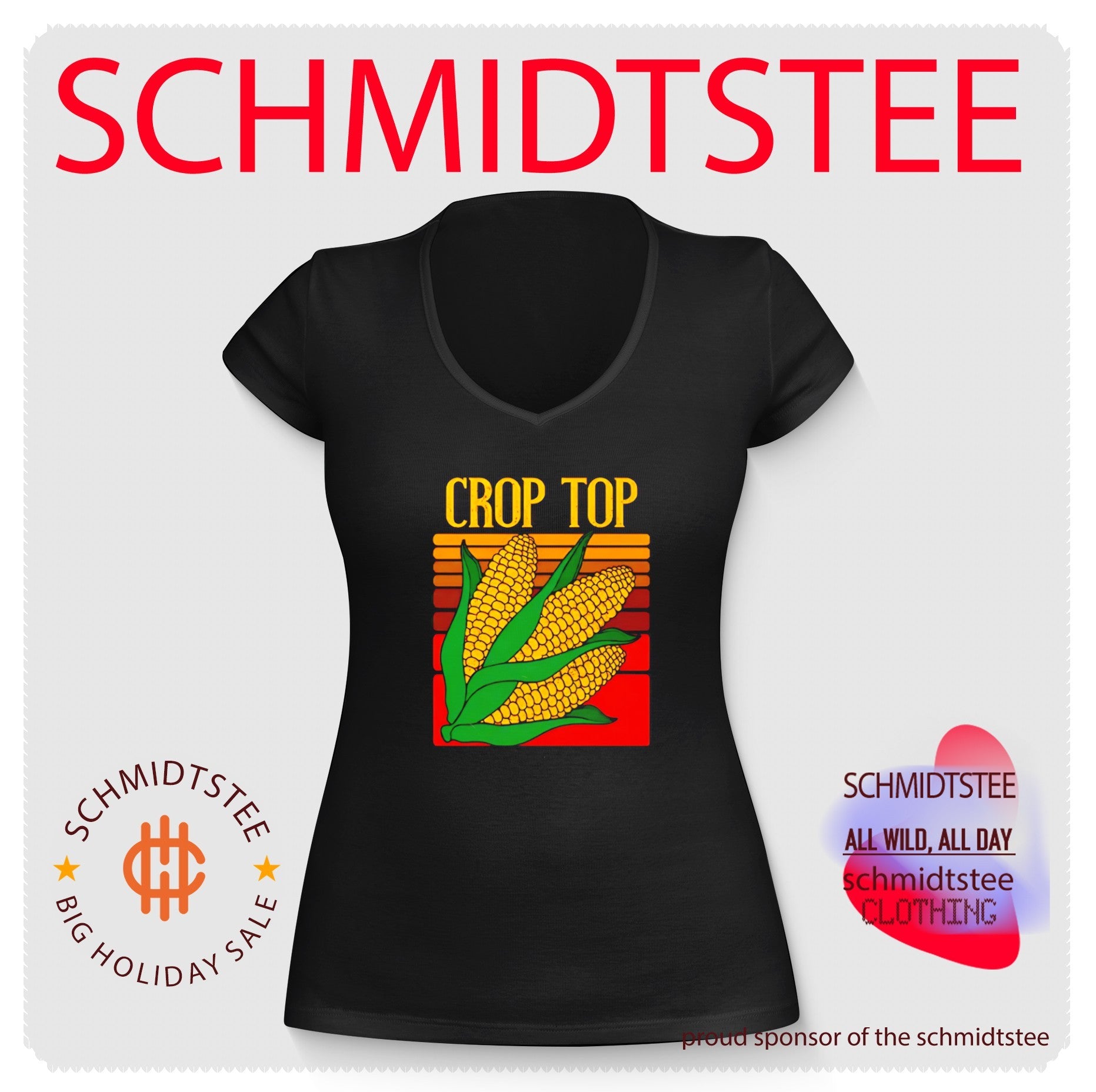 Crop Top Corn vintage shirt
