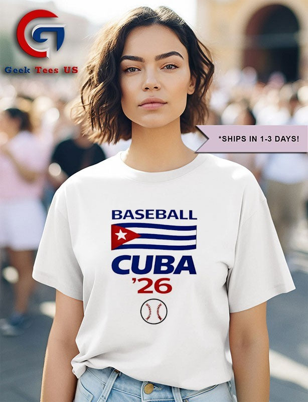 Cuba World Baseball Network Classic 2026 shirt