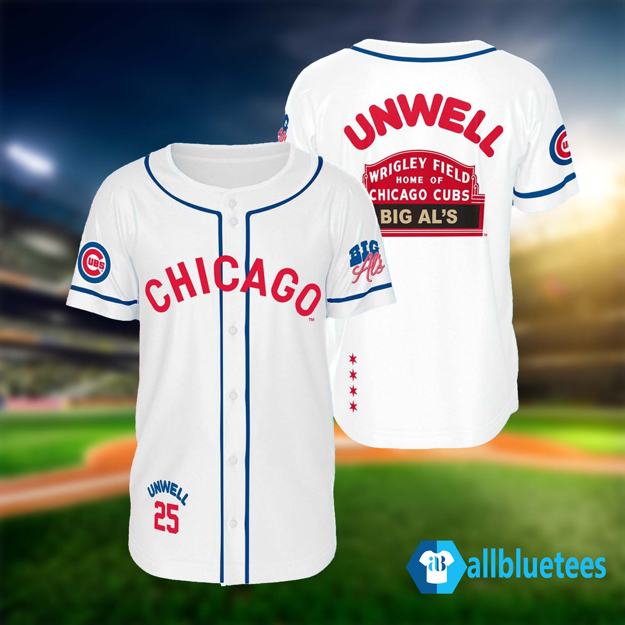 Cubs Big Al Is Takeover Jersey Giveaway 2025