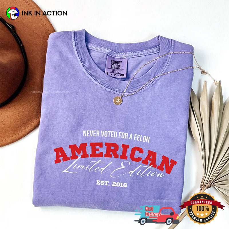 Customized American Limited Edition Democracy Comfort Colors T-shirt