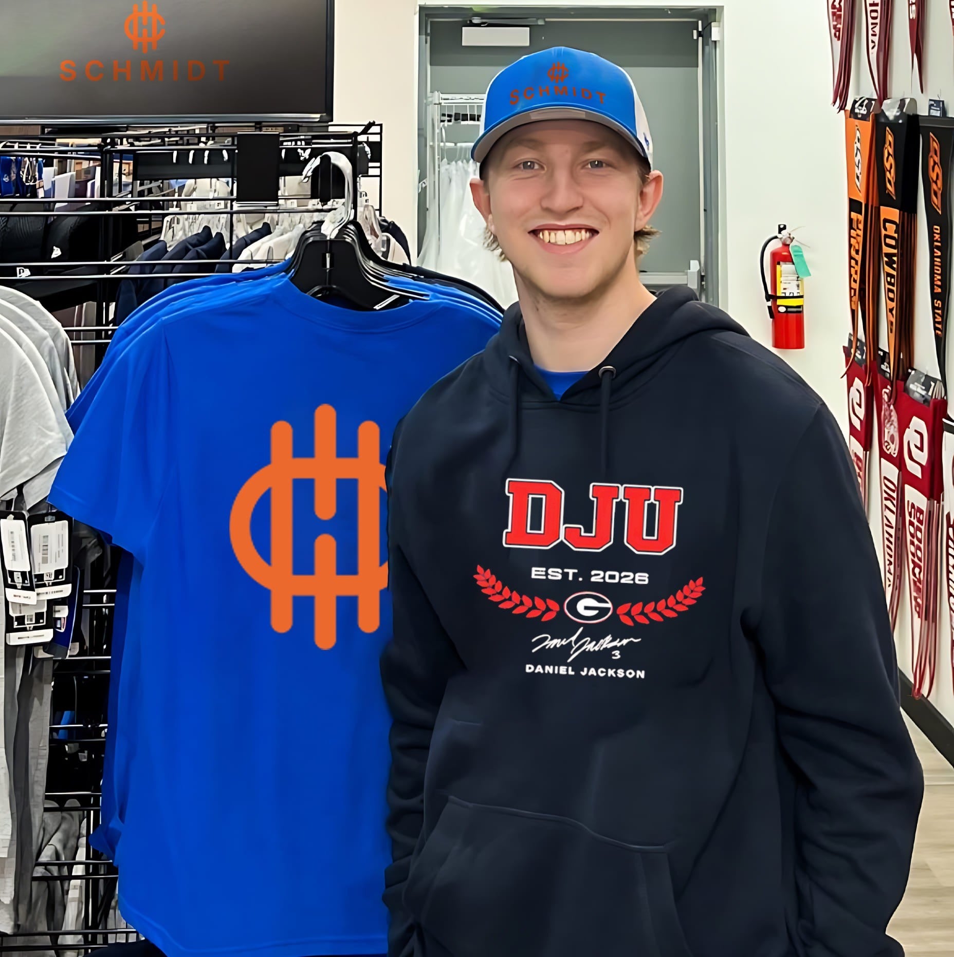 DJU Daniel Jackson Georgia Baseball signature shirt