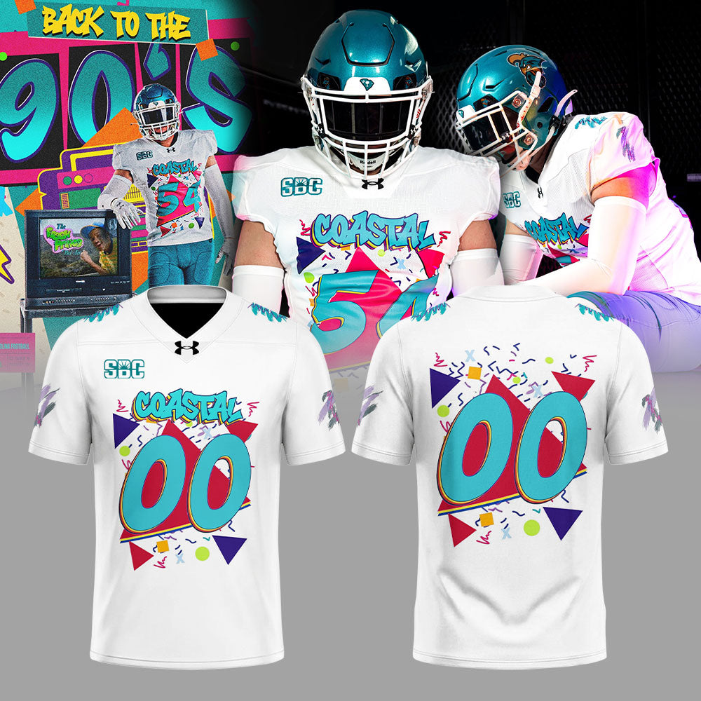 COASTAL CAROLINA GOES BACK TO THE ’90s Football Jersey