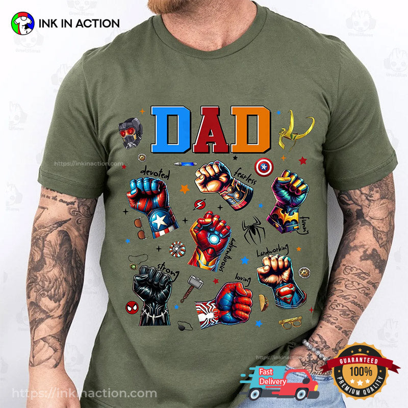 Dad You Are My Best Superhero Father’s Day Shirt