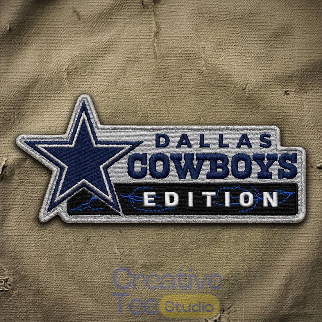 Dallas Cowboys Edition Embroidered Iron-On Patch