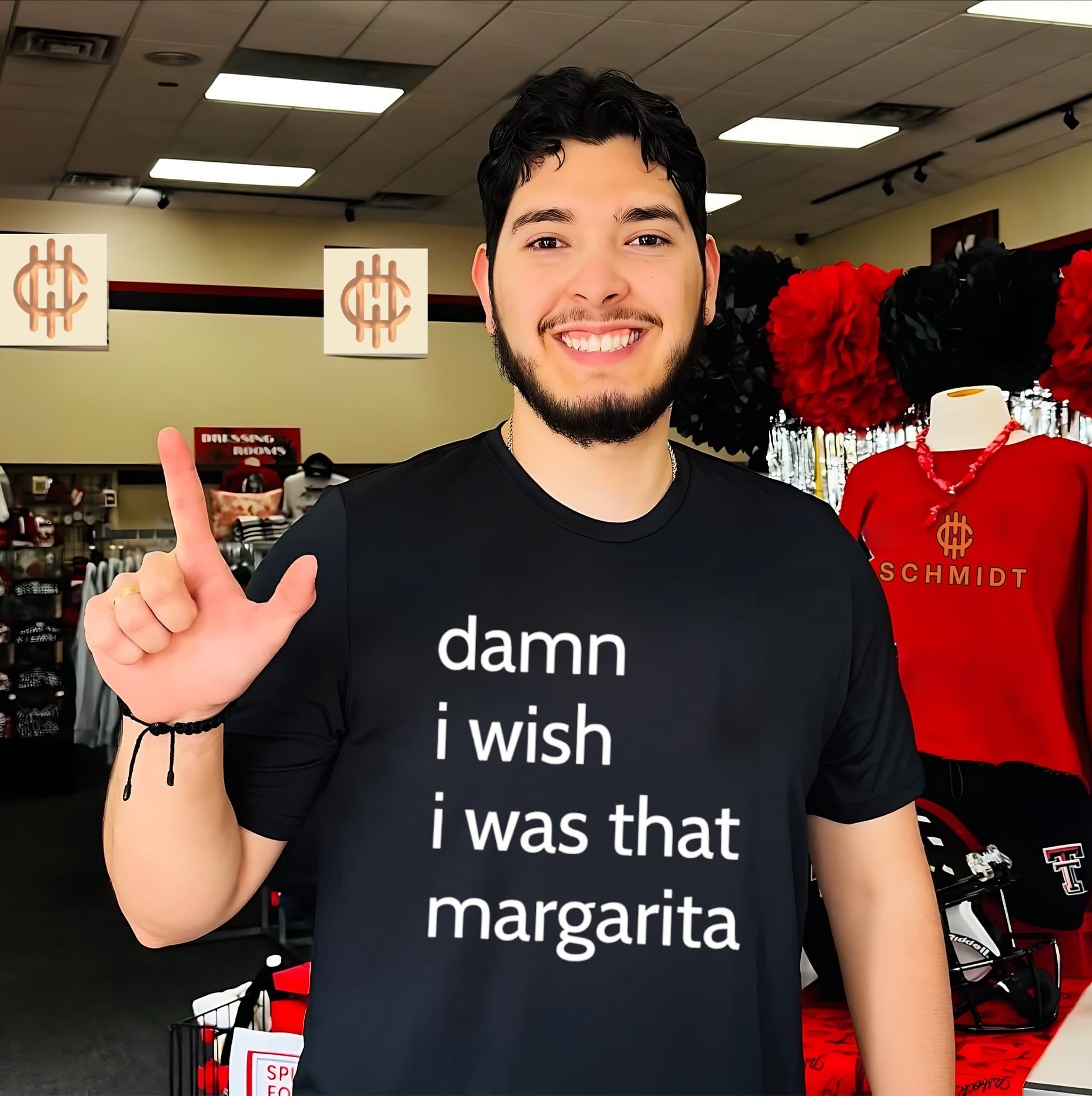 Damn I wish I was that Margarita shirt