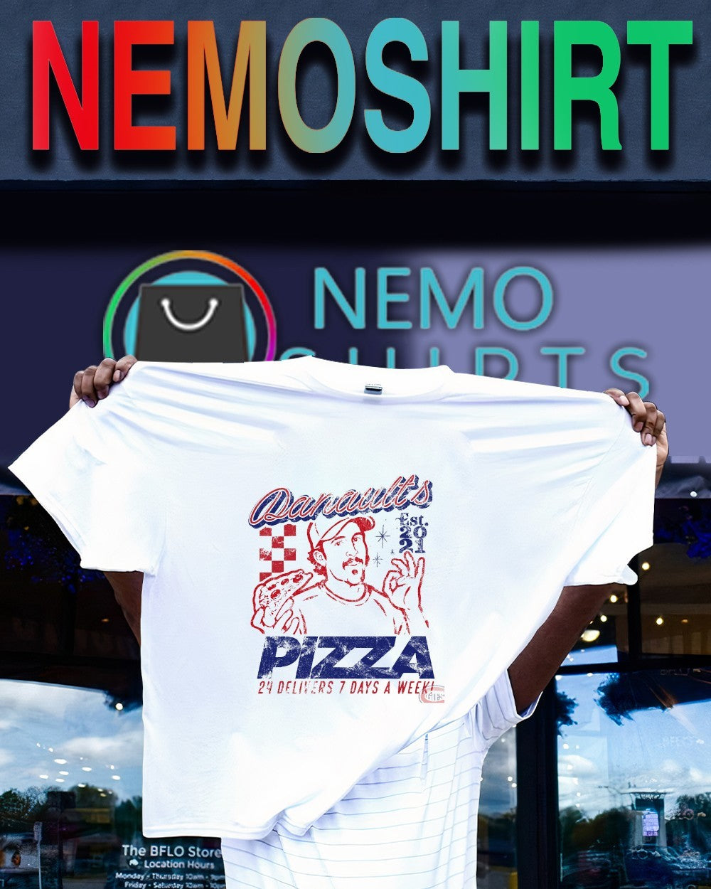 Danault pizza Montreal Canadiens shirt