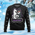 Danganronpa Monokuma Despair Ugly Christmas Sweater