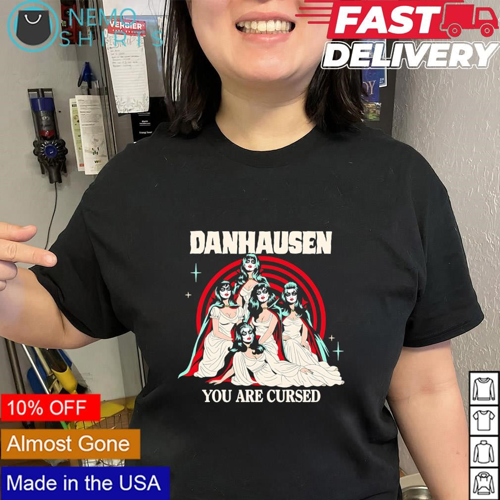 Danhausen you are cursed professional wrestler shirt