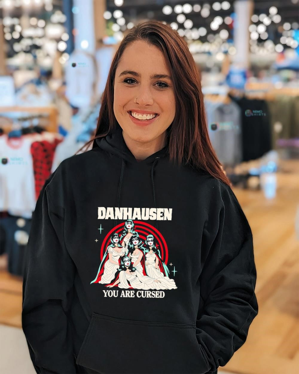 Danhausen you are cursed professional wrestler shirt