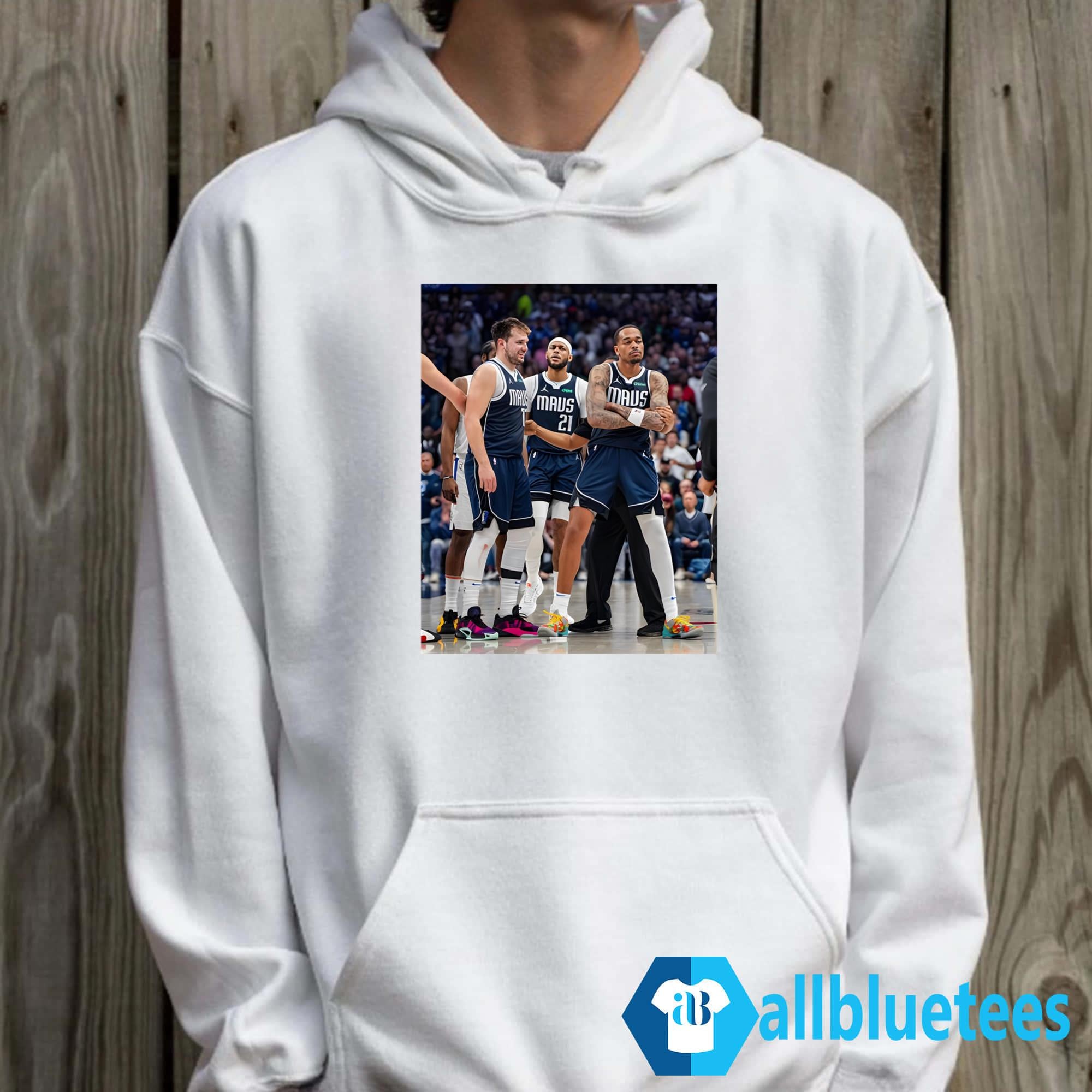 Daniel Gafford Luka Doncic And PJ Washington I’m Standing On Business Shirt