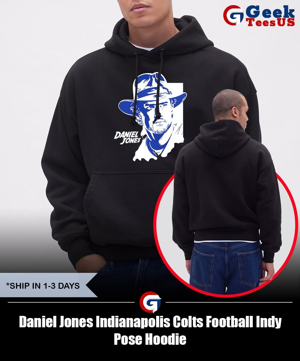 Daniel Jones Indianapolis Colts Football Indy Pose shirt