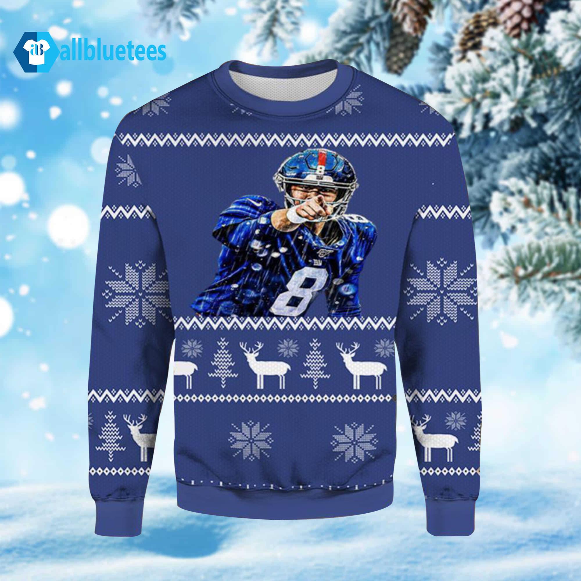 Daniel Jones Ugly Christmas Sweater