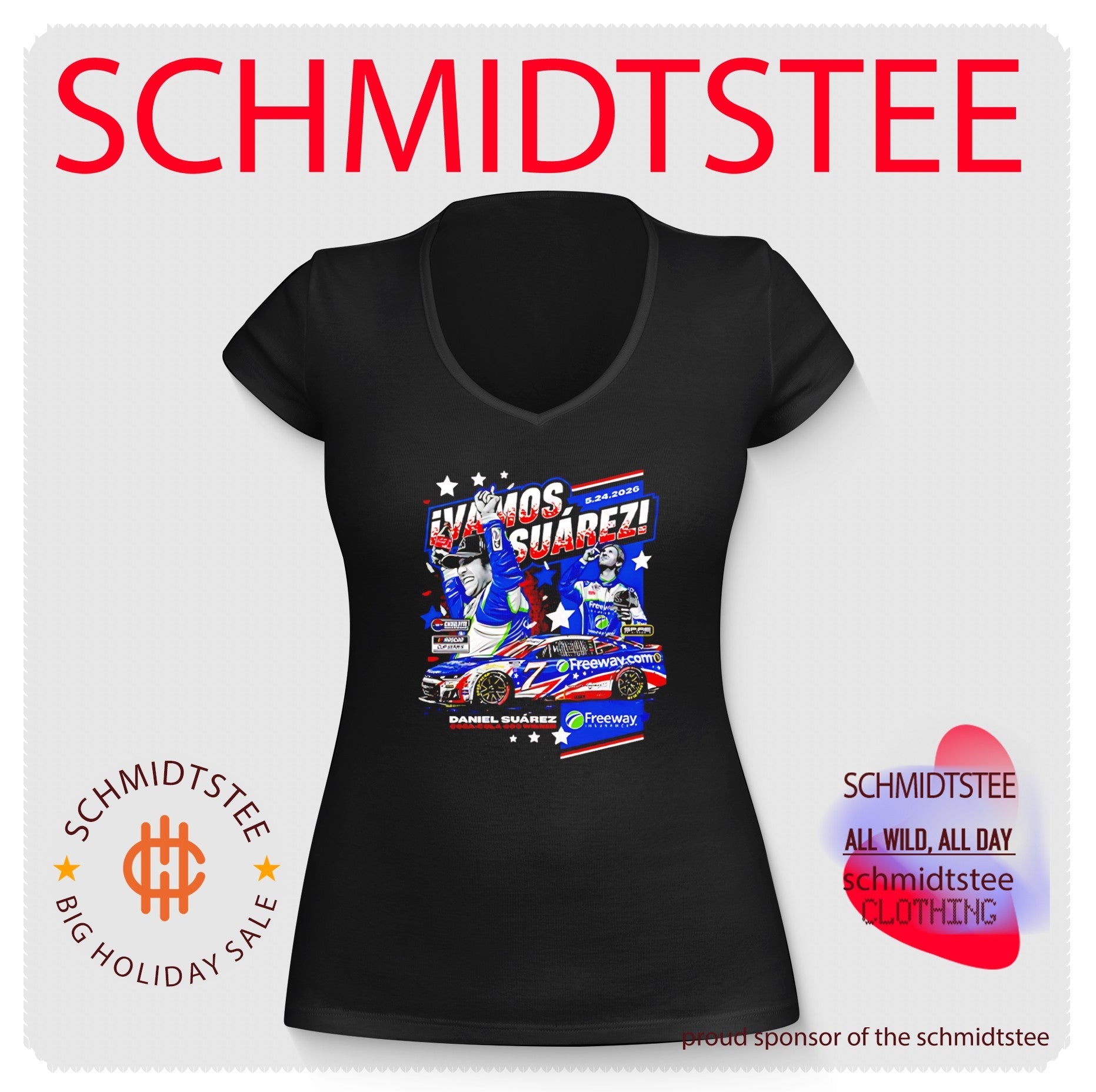 Daniel Suárez Freeway Insurance Coca-Cola 600 Winner shirt