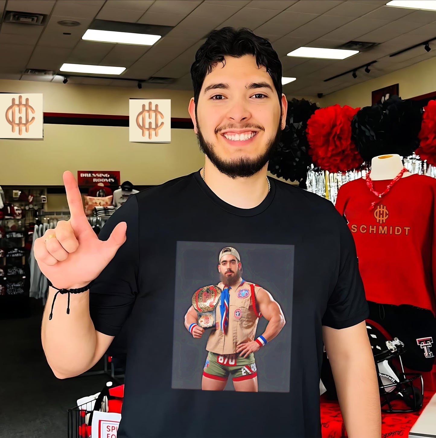 Danny Everbourne portrait shirt