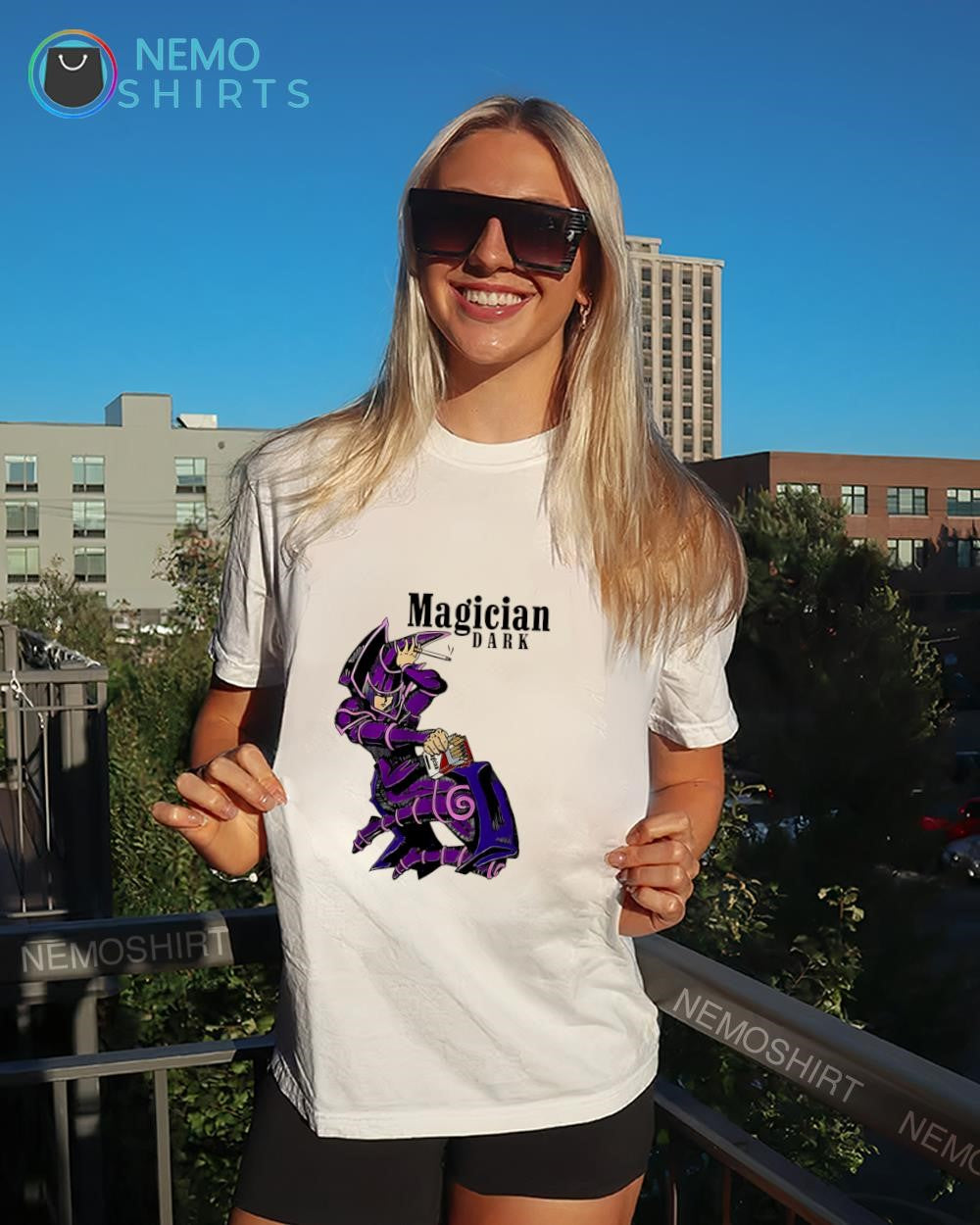 Dark Magician smoking cigarette shirt