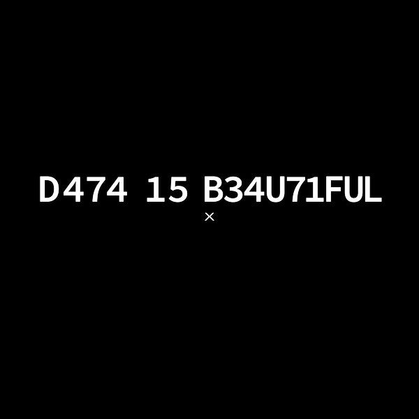 Data Is Beautiful
