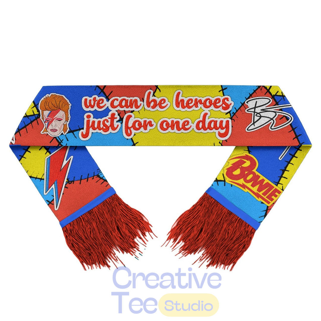 David Bowie Premium Scarf
