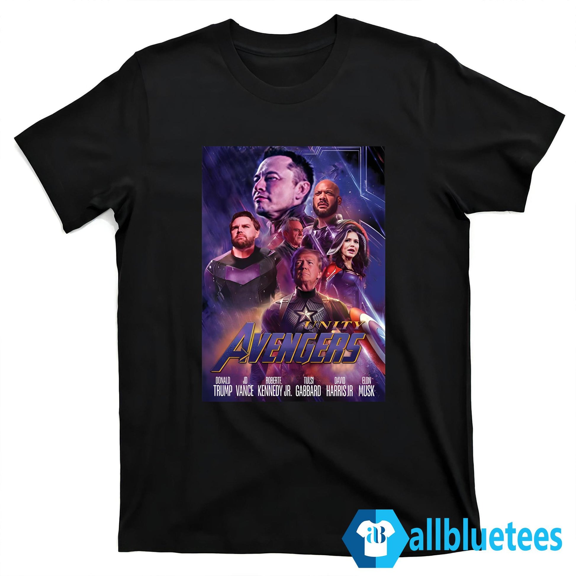 David J Harris Jr Trump Vance Musk Unity Avenger Shirt