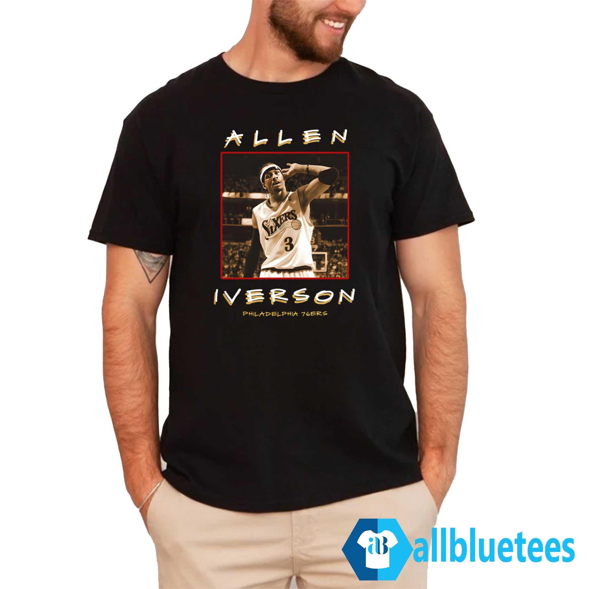 Dawn Staley Allen Iverson 76ers Shirt