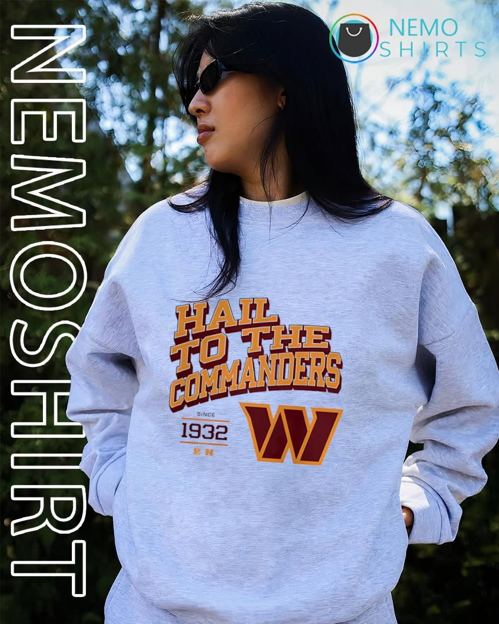 Washington Commanders hall to the commanders since 1932 shirt