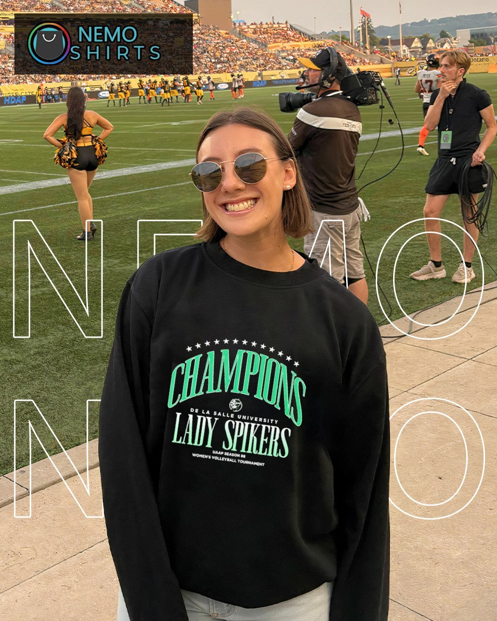De La Salle University Lady Spikers UAAP Season 88 Women’s Volleyball Champions shirt