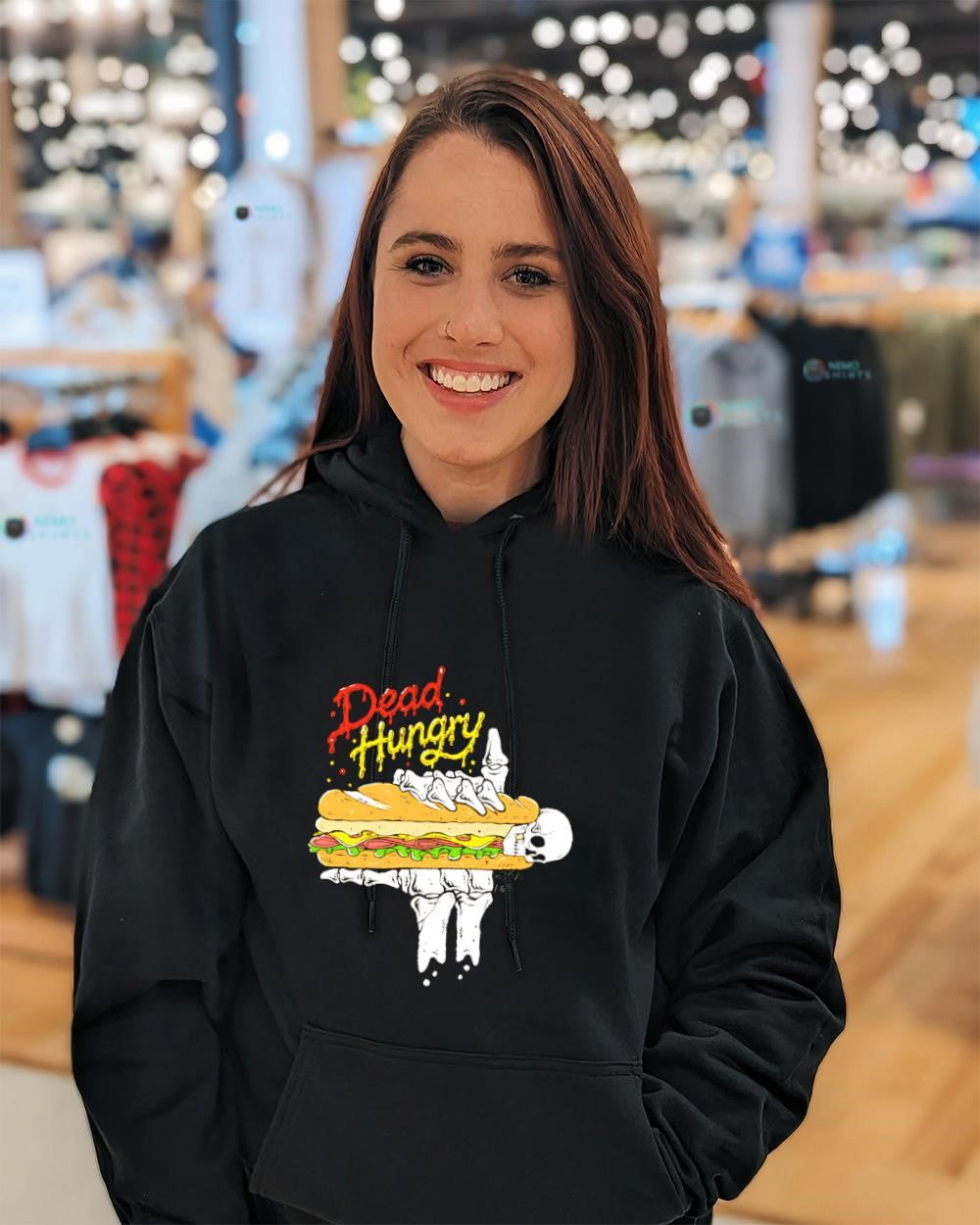 Dead hungry skull sandwich shirt