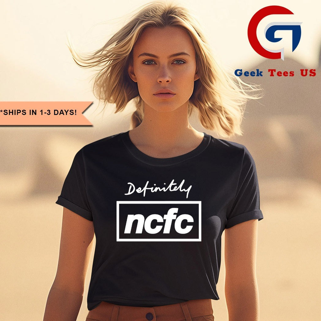 Definitely NCFC Oasis Inspired shirt