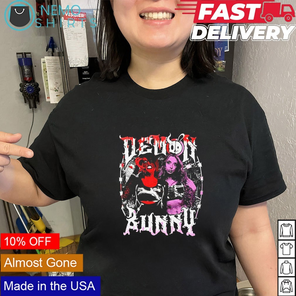 Demon Bunny dual chaos shirt