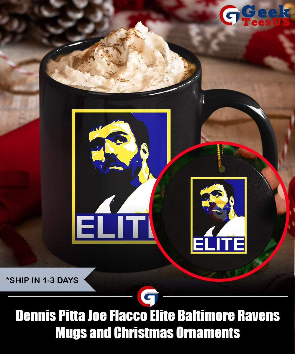 Dennis Pitta Joe Flacco Elite Baltimore Ravens shirt