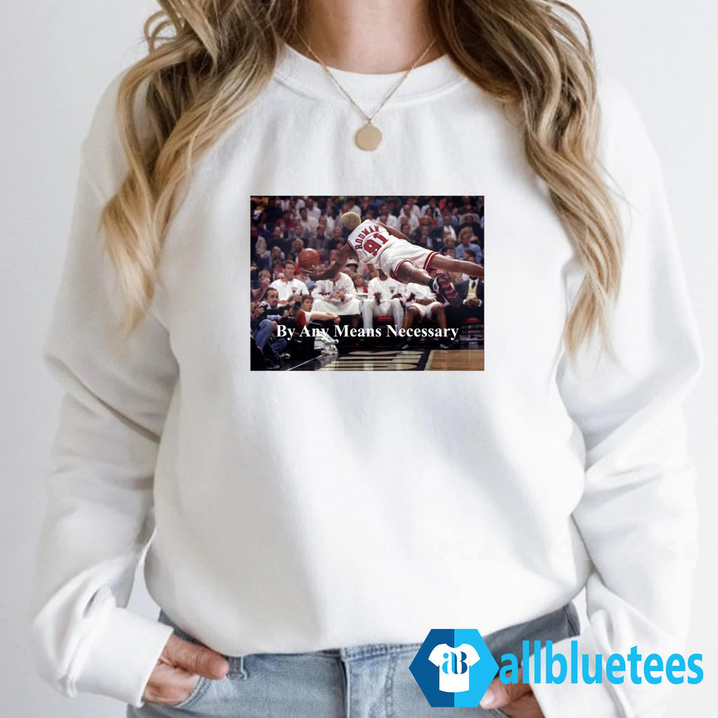 Dennis Rodman Flying By Any Means Necessary Shirt